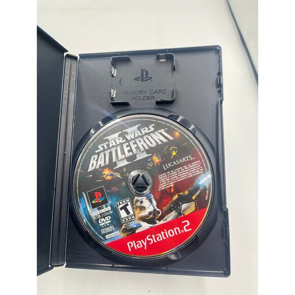 Star Wars: Battlefront II Playstation 2 Game Complete CIB w/ Manual Greatest Hit - Picture 2 of 7